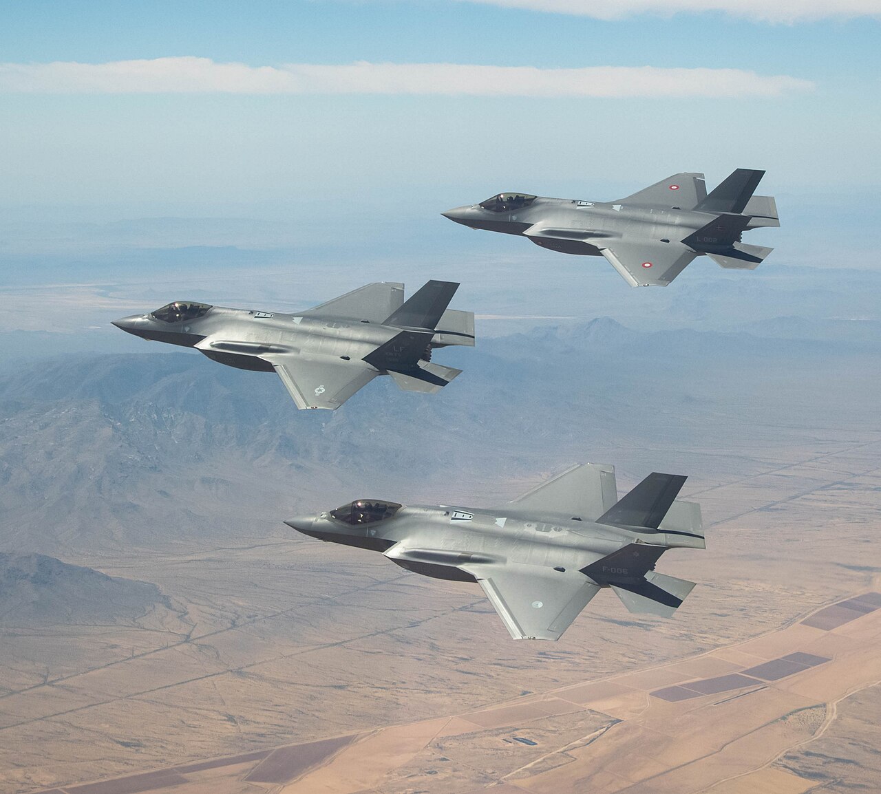 La Fuerza Aérea de EE.UU. fijó su meta para 2035: 1.509 cazas listos para combate