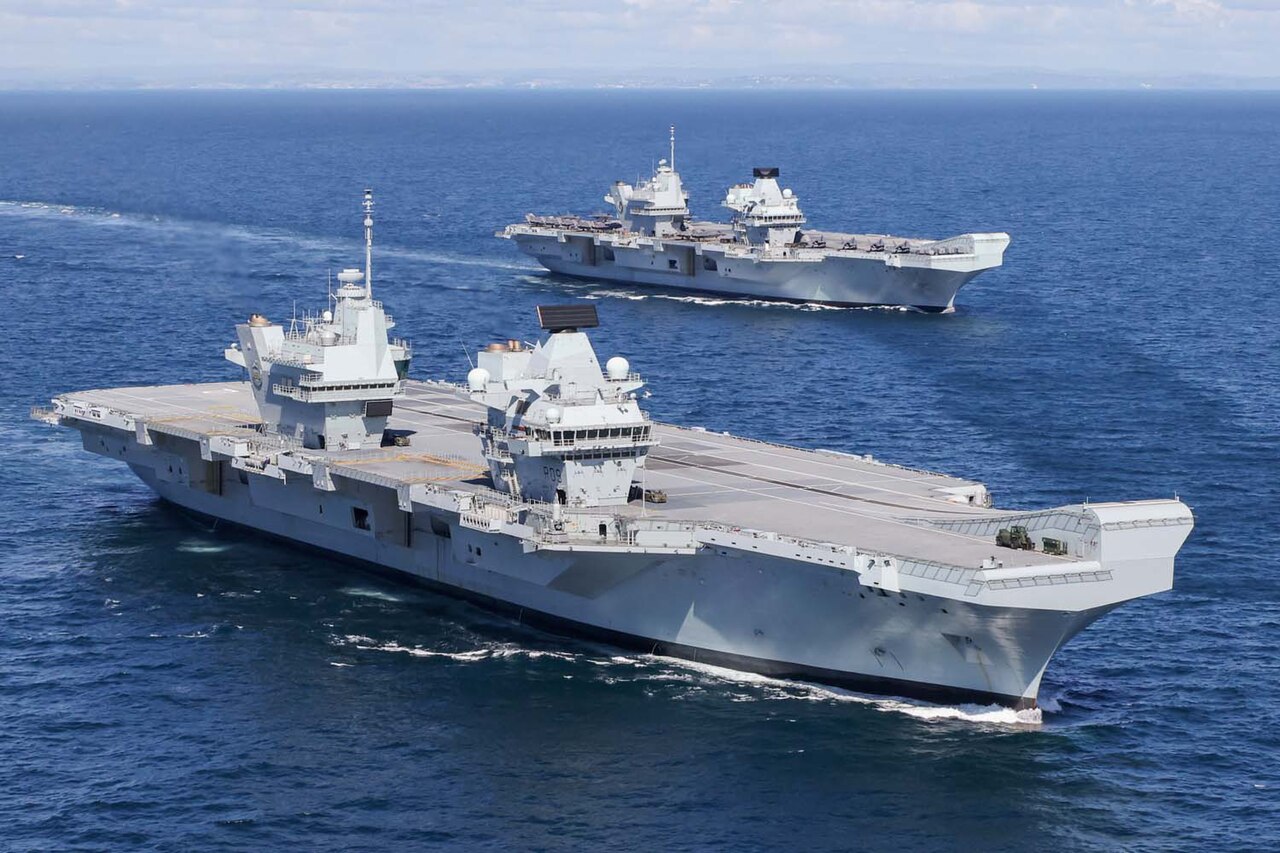 El HMS Prince of Wales zarpa hacia el Ártico con F-35B a bordo
