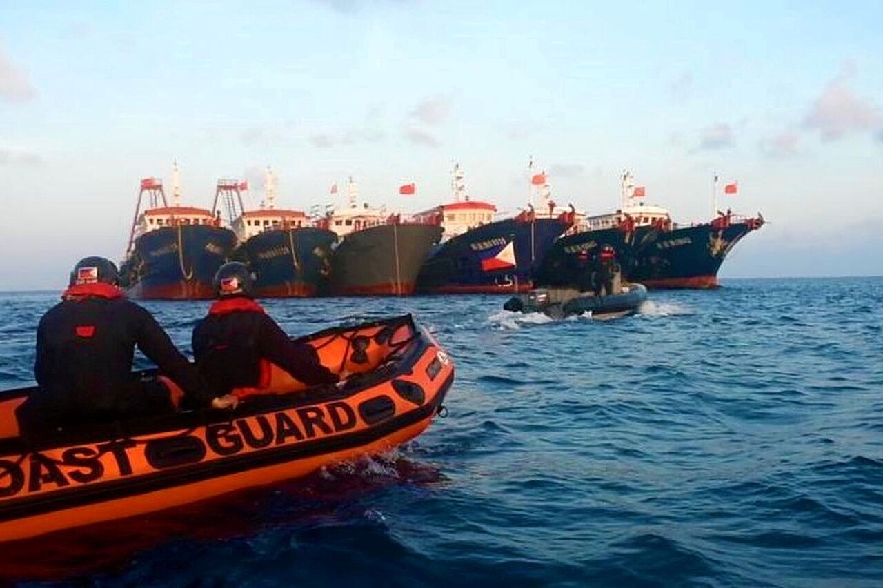 China desplegó 22 embarcaciones de su milicia marítima cerca de una isla filipina en Palawan