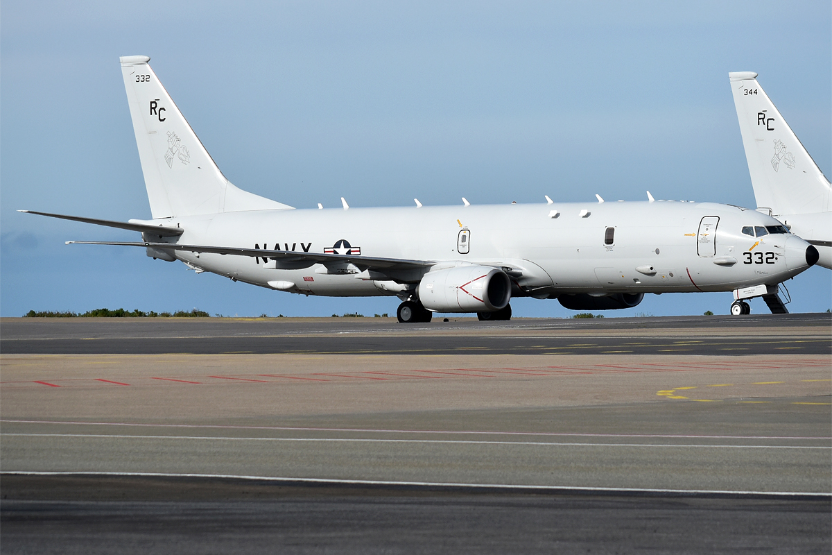 Un P-8A Poseidon de la Armada estadounidense llegó a Perú para los ejercicios UNITAS y SIFOREX