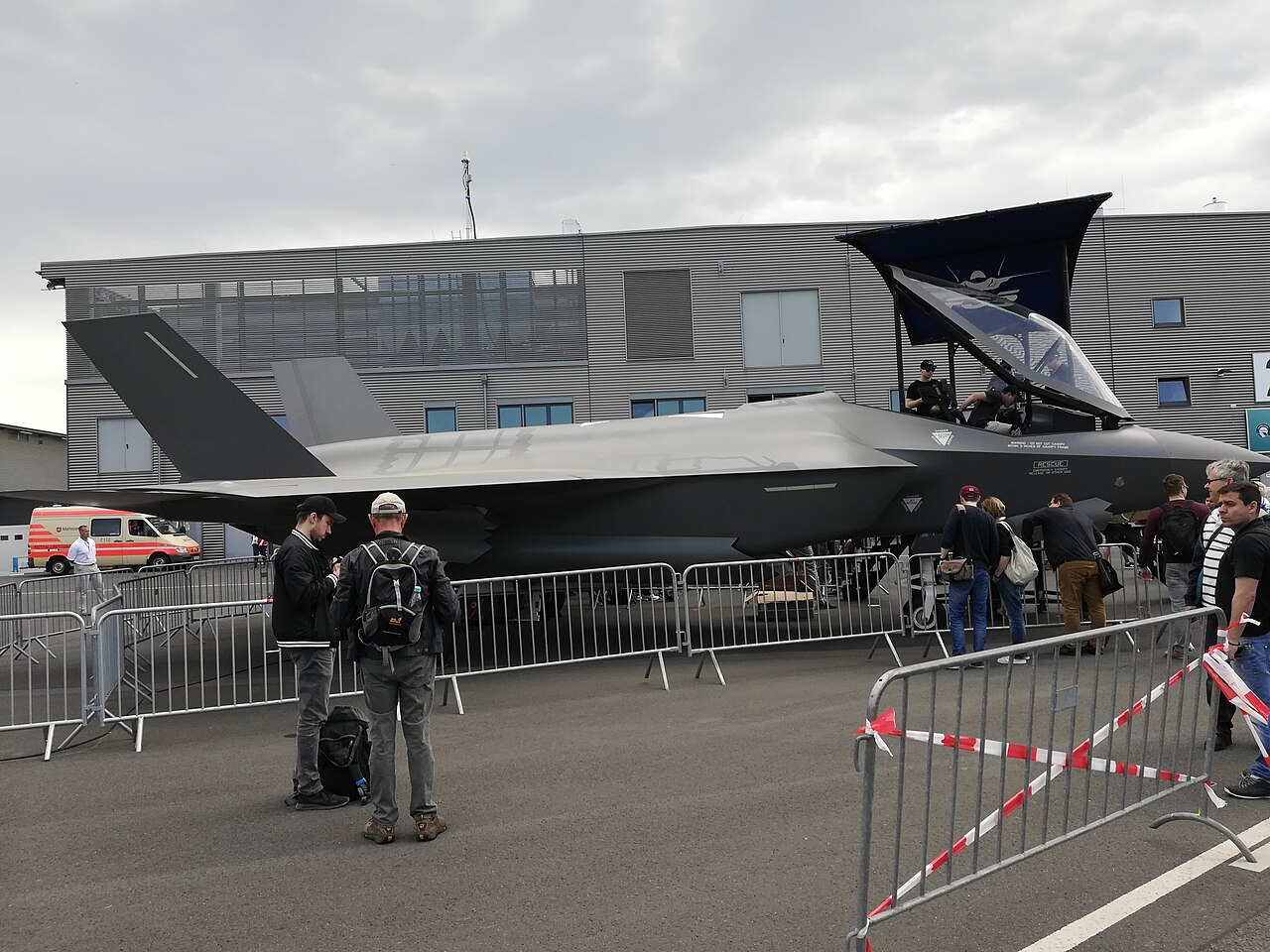 Lockheed Martin presentó el primer F-35A de Alemania