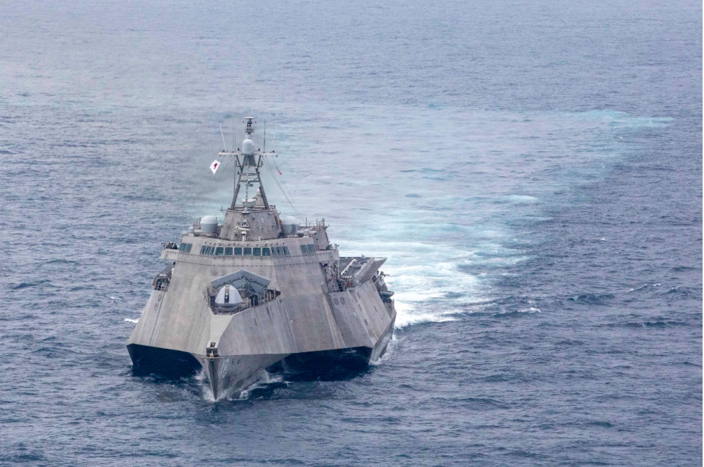 La Armada china siguió a un buque estadounidense cerca de Sabina Shoal