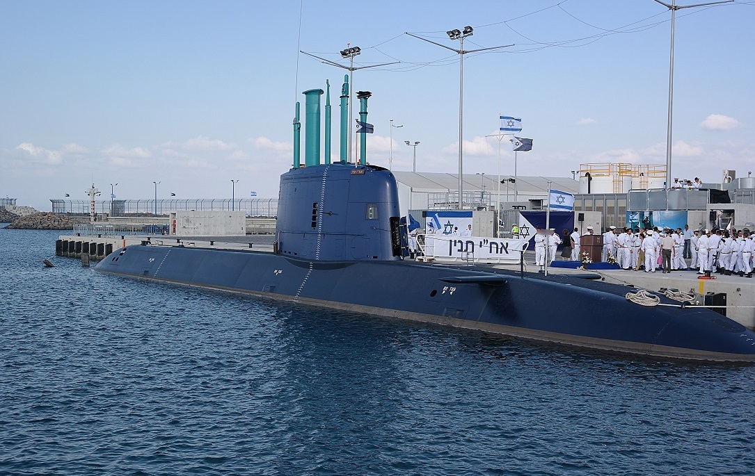 Alemania entregó a Israel el último submarino Dolphin, con nueva capacidad de misiles