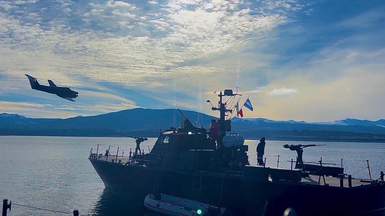 Argentina y Chile cerraron la fase operativa del ejercicio naval Viekaren 2026 en el Canal Beagle