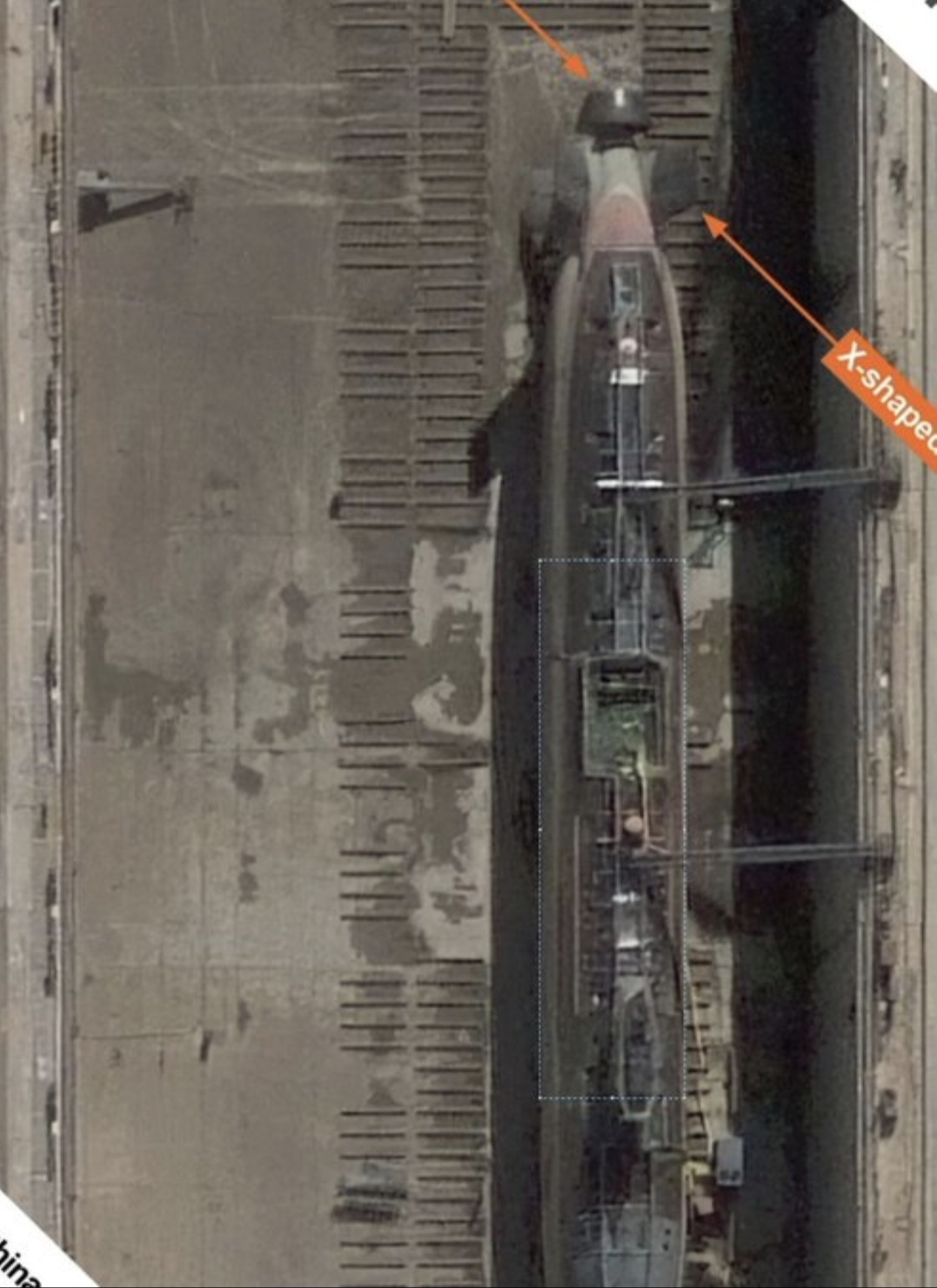 Imágenes satelitales revelan un submarino de nueva generación en construcción en China