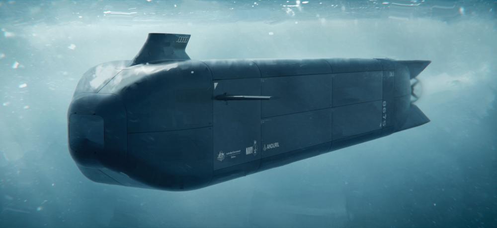 El submarino no tripulado Ghost Shark lanzó drones desde el agua por primera vez